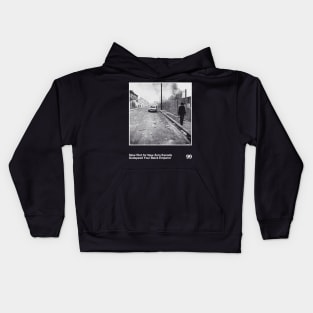 Godspeed You! Black Emperor / Faded Print 90s Graphic Kids Hoodie